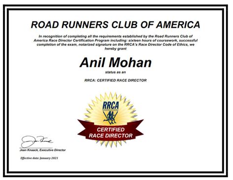 rrca certification